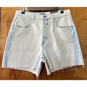 Wild Fable Shorts Womens Size 10 Light Blue Super High Rise Cut-Off Distressed